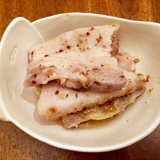 味付け冷凍 豚三枚肉の塩レモンスパイス漬け